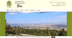 Desktop Screenshot of noclegi-cisow.com